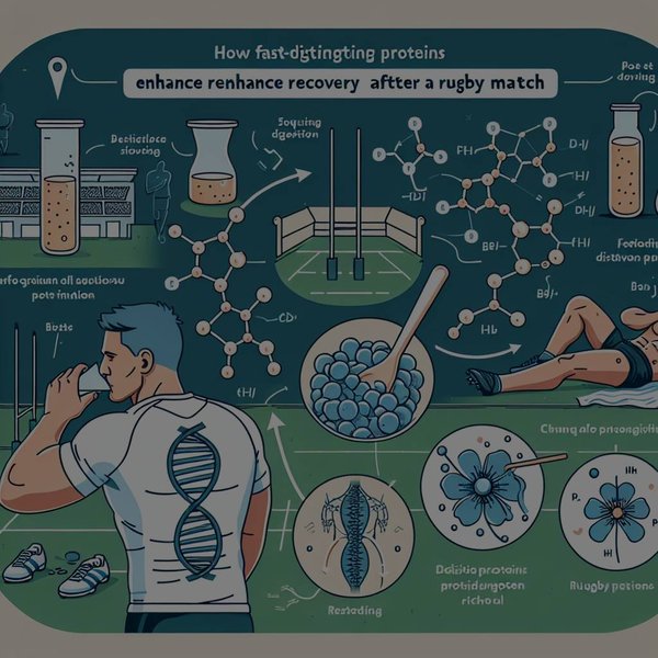 Comment les protéines à digestion rapide améliorent-elles la récupération après un match de rugby?