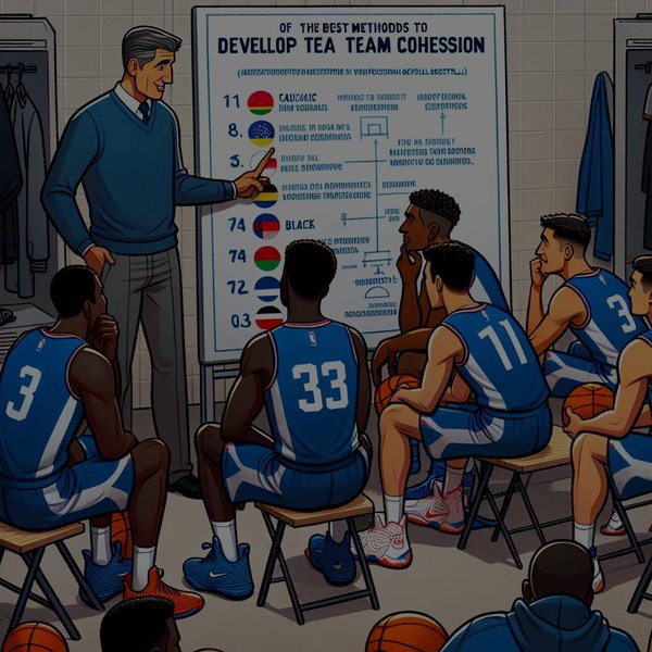 Quelles sont les meilleures façons de développer la cohésion d'équipe dans un contexte de basket professionnel ?